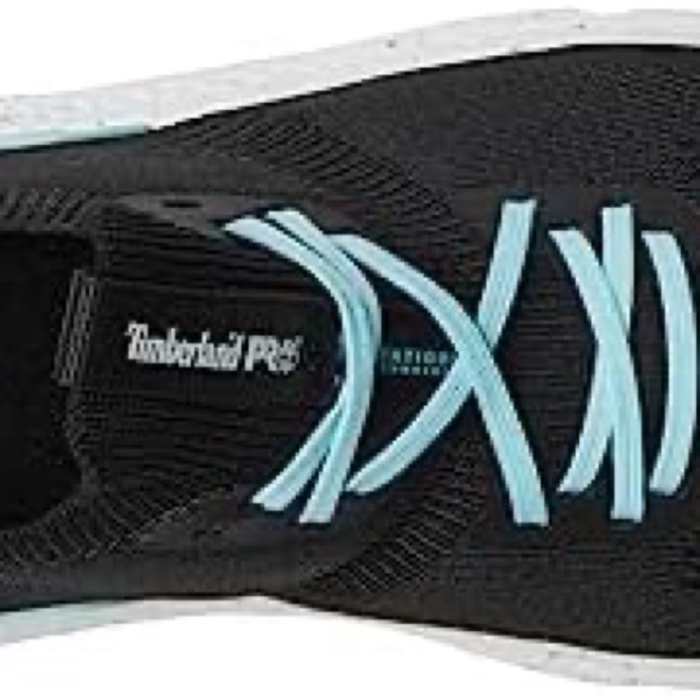 Timberland Pro Setra Womens Size
8 Shoes Black Turquoise Knit
Safety Toe . - Picture 7 of 12